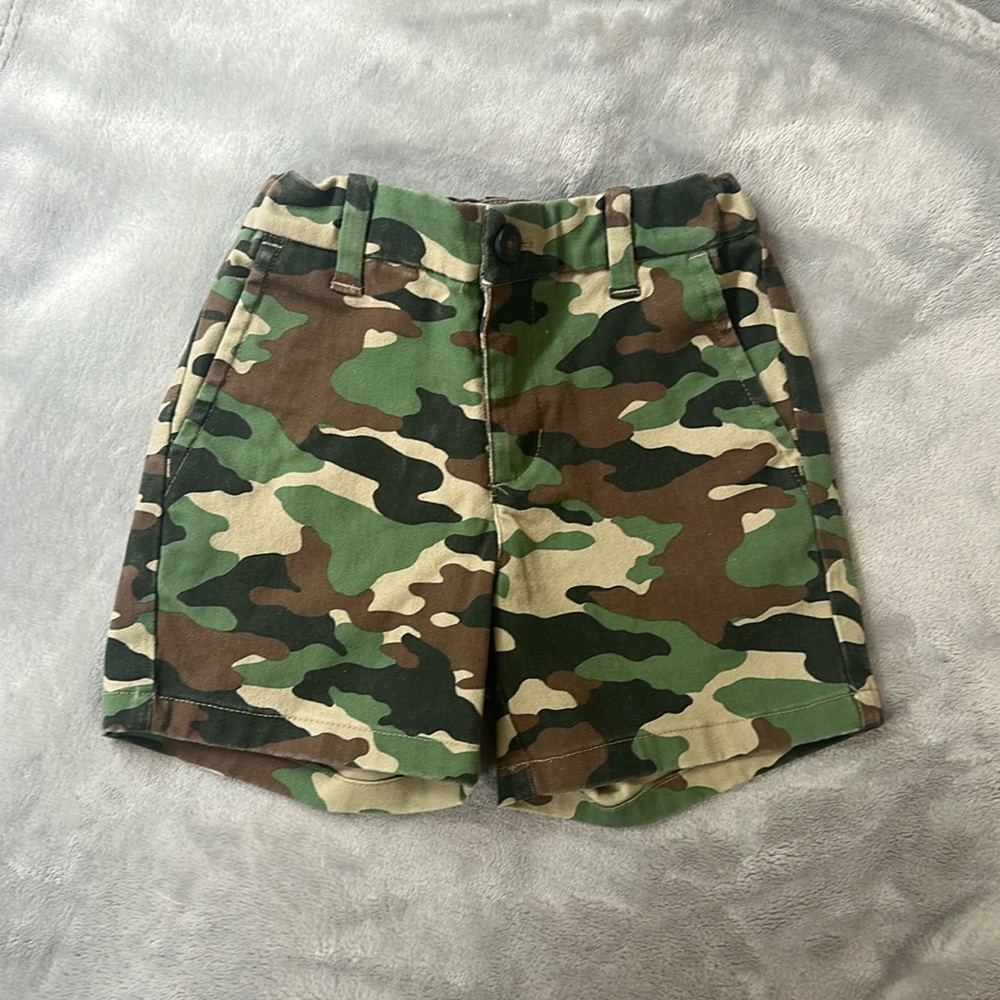 Camo Stretch Twill Short